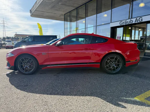 Ford Mustang Fastback 5.0 V8 Mach 1 RACE RED
