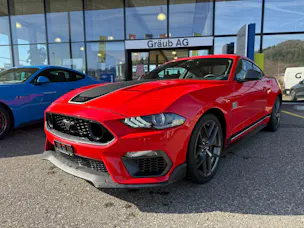Ford Mustang Fastback 5.0 V8 Mach 1 RACE RED