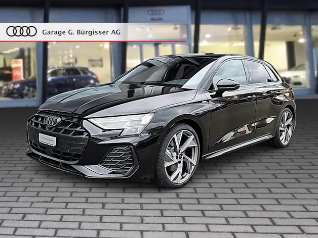 Audi A3 Sportback TFSI 110 kW S line Attraction S tronic Mythosschwarz Metallic