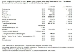 Nissan Juke 1.6 FHEV Tekna