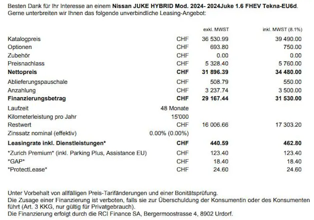 Nissan Juke 1.6 FHEV Tekna