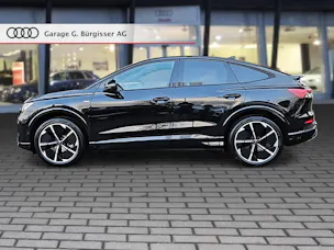 Audi Q4 Sportback e-tron 45 Attraction quattro Mythosschwarz Metallic