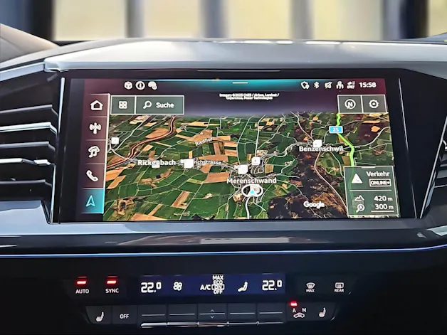 Audi Q4 Sportback e-tron 45 Attraction quattro Mythosschwarz Metallic
