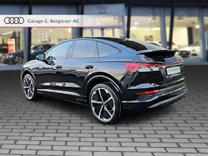 Audi Q4 Sportback e-tron 45 Attraction quattro Mythosschwarz Metallic