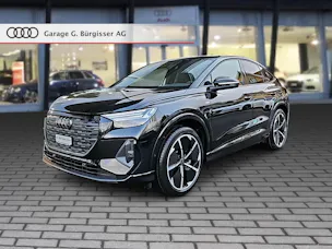 Audi Q4 Sportback e-tron 45 Attraction quattro Mythosschwarz Metallic