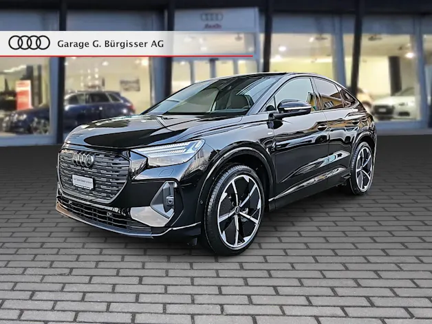 Audi Q4 Sportback e-tron 45 Attraction quattro Mythosschwarz Metallic