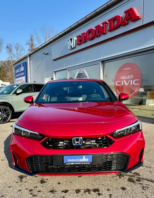 Honda Civic 2.0 i-MMD HEV Advance 1.9% Leasing Aktion unschlagbar mit 8 Jahren Garantie