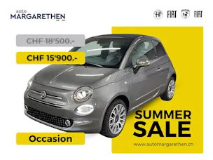 Fiat 500C Dolcevita 1.0 Hybrid