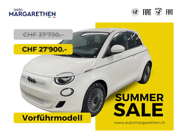 Fiat 500 el 87kW Swiss Edition