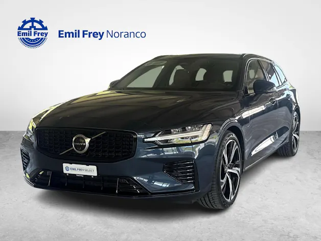Volvo V60 2.0 T6 TE Plus Dark eAWD - gancio traino elettrico e pneumatici invernali usati inclusi