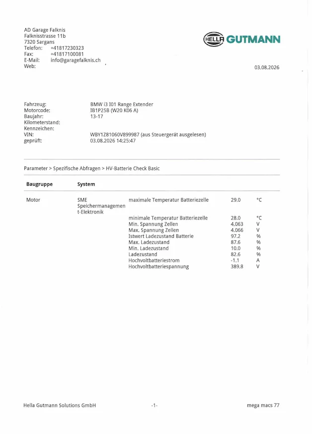 BMW i3 (94Ah) Range Extender