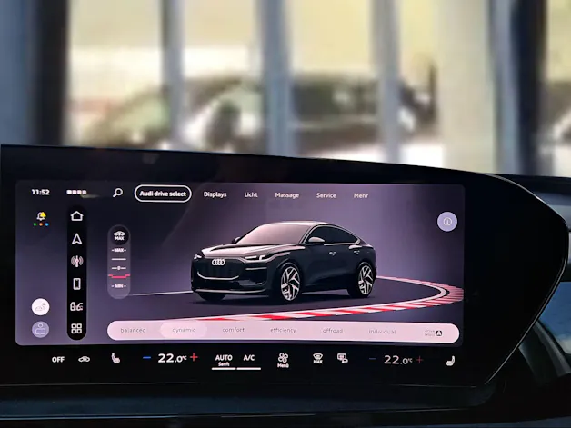 Audi Q6 Sportback e-tron quattro Daytonagrau Perleffekt