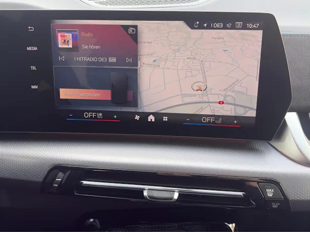 BMW X1 20d xDrive paddles