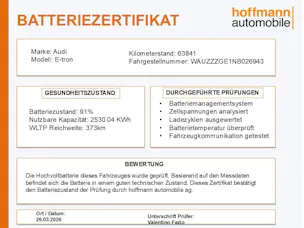 Audi e-tron S Sportback quattro