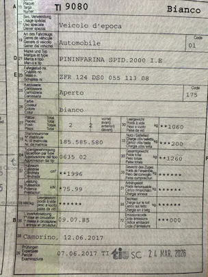 Fiat 2000 IE