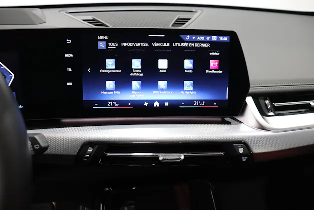 BMW X1 20d xDrive paddles