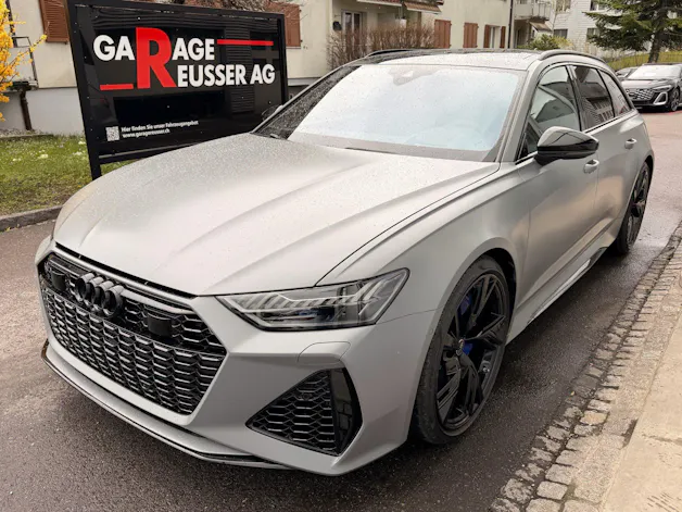 Audi RS6 AVANT 4.0 TFSI QUATTRO *** TRAUM IN NARDOGRAU MATT & KERAMIK BREMSEN & 5 JAHRE AUDI WERKSGARANTIE ***
