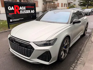 Audi RS6 AVANT 4.0 TFSI QUATTRO PERFORMANCE *** UNIKAT IN WEISS MATT & KERAMIK BREMSEN ***