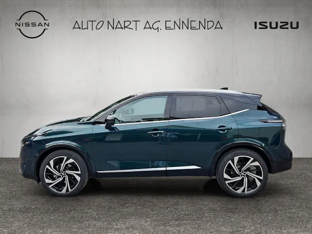 Nissan Qashqai 1.3 MHEV Tekna+ 4x4 - Ocean green