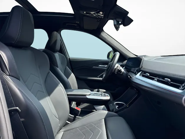 BMW X1 30e xDrive paddles