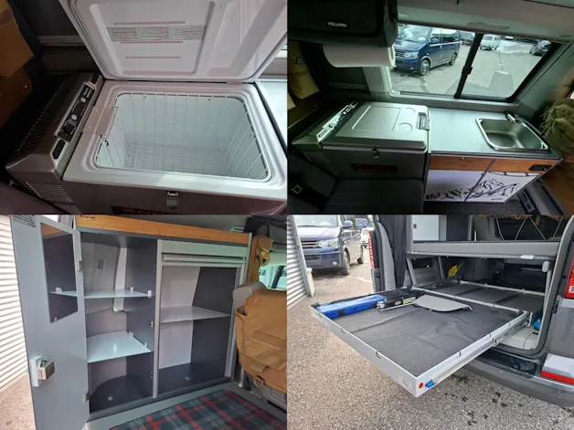VW VW T6 California 2.0TDI Beach Liberty 4Motion - 6-Gang manuell, Diff. Sperre