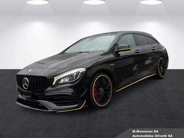Mercedes-Benz CLA Shooting Brake 45 AMG Yellow Night Edition 4Matic Speed.