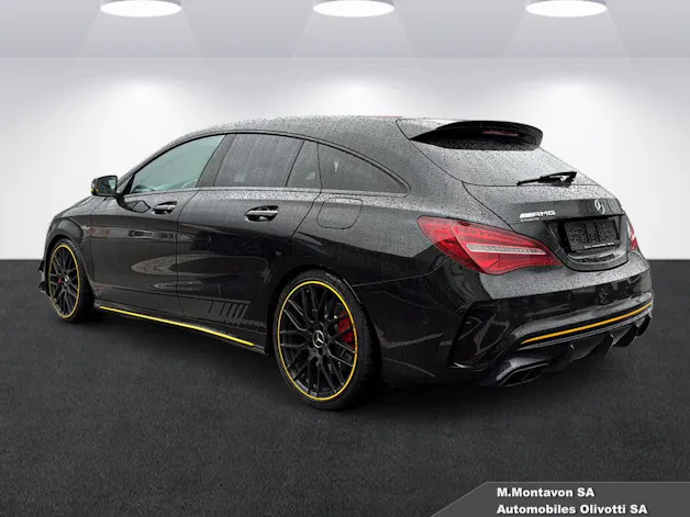 Mercedes-Benz CLA Shooting Brake 45 AMG Yellow Night Edition 4Matic Speed.
