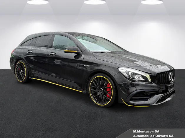 Mercedes-Benz CLA Shooting Brake 45 AMG Yellow Night Edition 4Matic Speed.