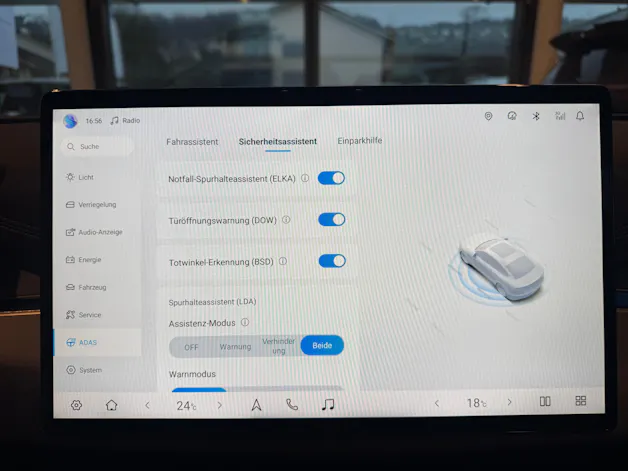 BYD Seal 6 DM-i Tour. Comfort