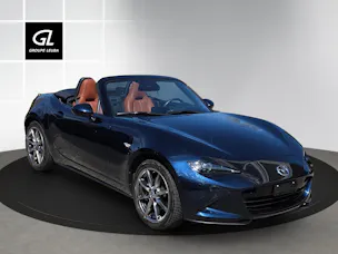 Toppa Ricamata Stiro Su Tessuto – Mazda Motorsports – Blu E Nero 5 X 1.25 Pollici