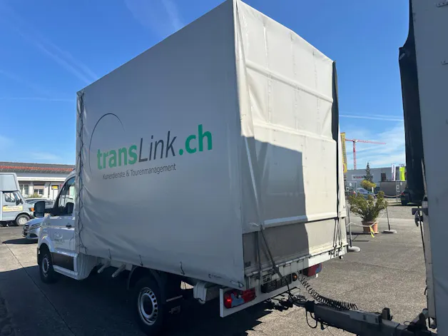 MAN TGE 3.180 Lang Brücke Plane/Hebe/AHK +Anhänger
