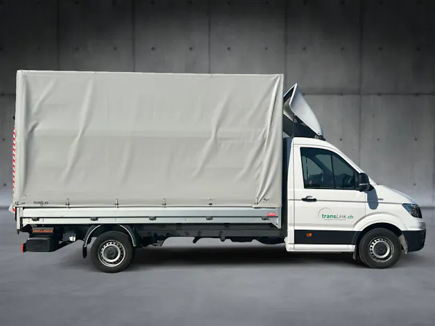 MAN TGE 3.180 Lang Brücke Plane/Hebe/AHK