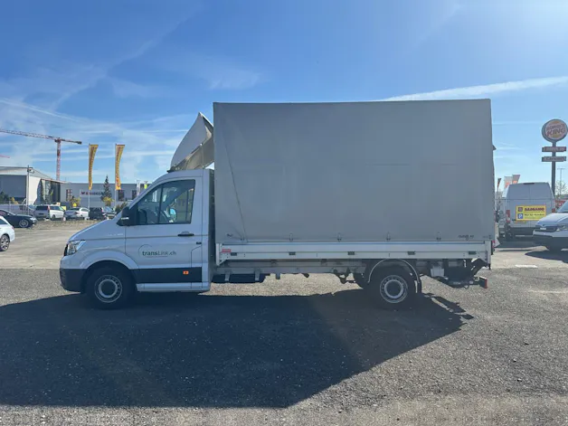 MAN TGE 3.180 Lang Brücke Plane/Hebe/AHK