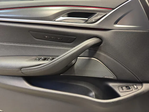 BMW 530e xDrive paddles
