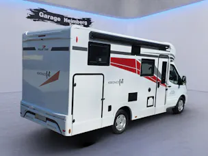 Ford Transit Roller Team Kronosfit 281 TL mit Hubbett, sehr gut Ausgestattet