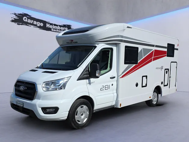 Ford Transit Roller Team Kronosfit 281 TL mit Hubbett, sehr gut Ausgestattet
