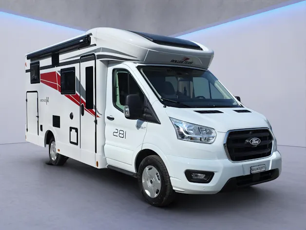 Ford Transit Roller Team Kronosfit 281 TL mit Hubbett, sehr gut Ausgestattet