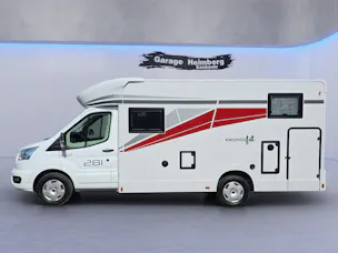 Ford Transit Roller Team Kronosfit 281 TL mit Hubbett, sehr gut Ausgestattet