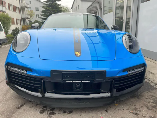 Porsche 911 Turbo S *** TRAUM IN SHARKBLUE ***