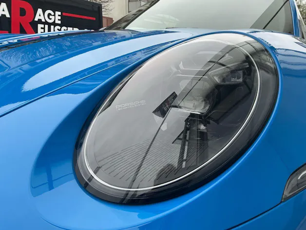 Porsche 911 Turbo S *** TRAUM IN SHARKBLUE ***