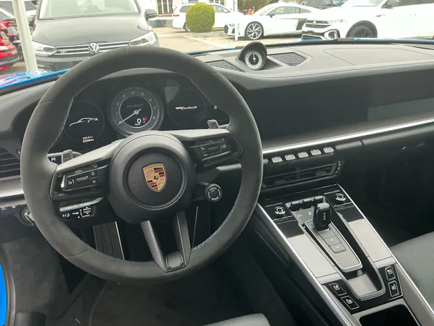 Porsche 911 Turbo S *** TRAUM IN SHARKBLUE ***
