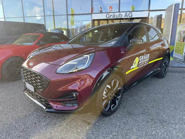 Ford Puma 1.0 MHEV Vivid Ruby