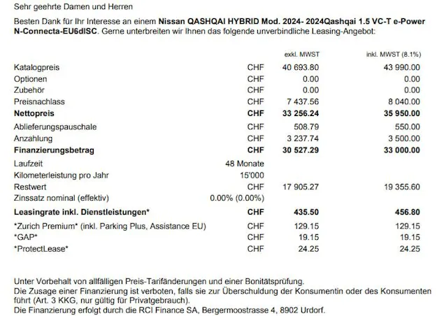 Nissan Qashqai 1.5 VC-T e-Power N-Connecta