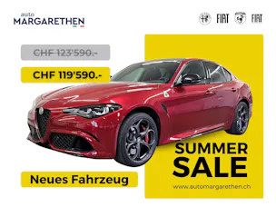 Alfa Romeo Giulia 2.9 V6 Quadrifoglio mit Pack Performante 520 PS