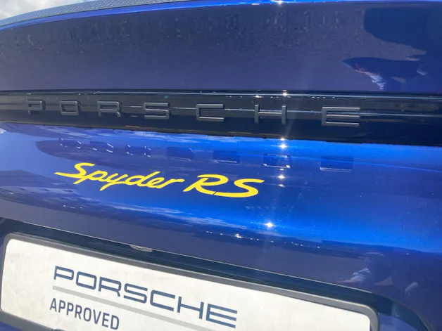 Porsche 718 Spyder RS