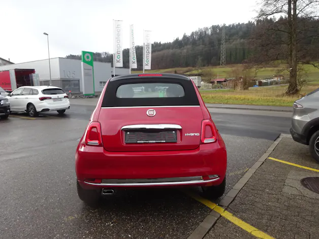 Fiat 500C 1.0 N3 MildHybrid Red
