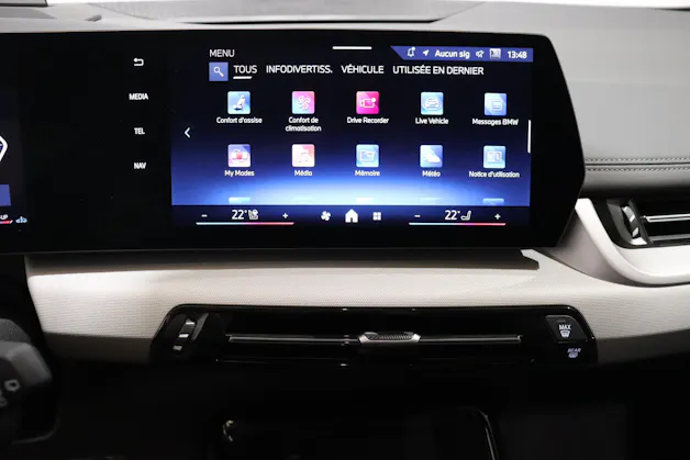 BMW 218d paddles Active Tourer