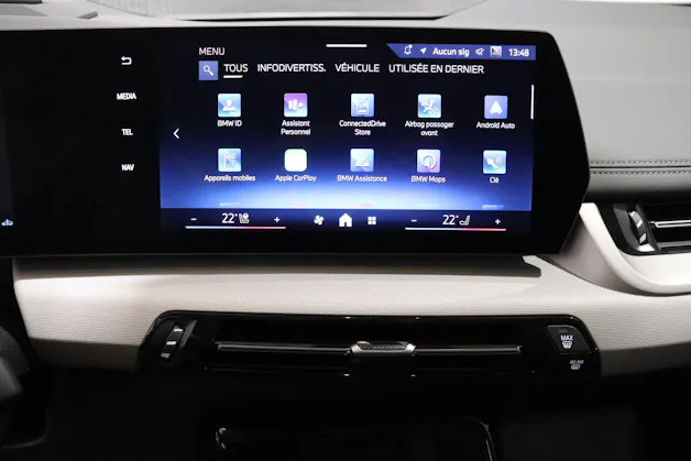 BMW 218d paddles Active Tourer