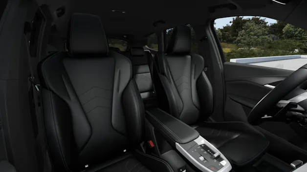 BMW X1 25e xDrive paddles