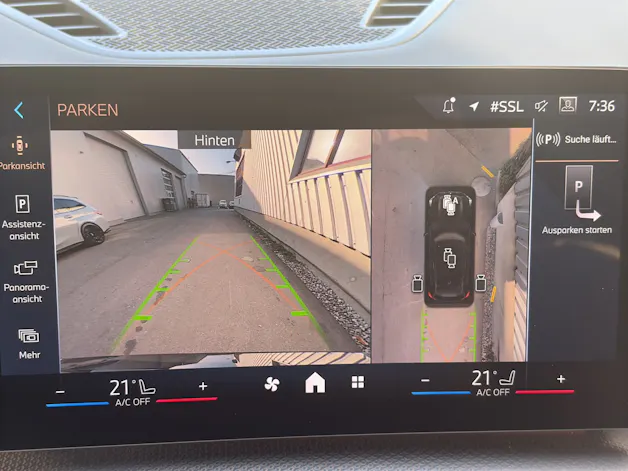 BMW X1 30e xDrive paddles